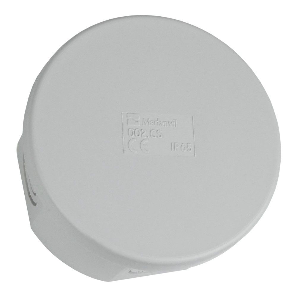 Aufputz-installationskasten Ø80 Mit Membranen Ip65, Hermetisch, Rund