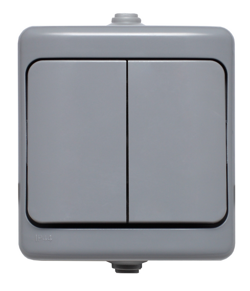 Bryza Hermetischer Schalter Ip54 Grau 180005