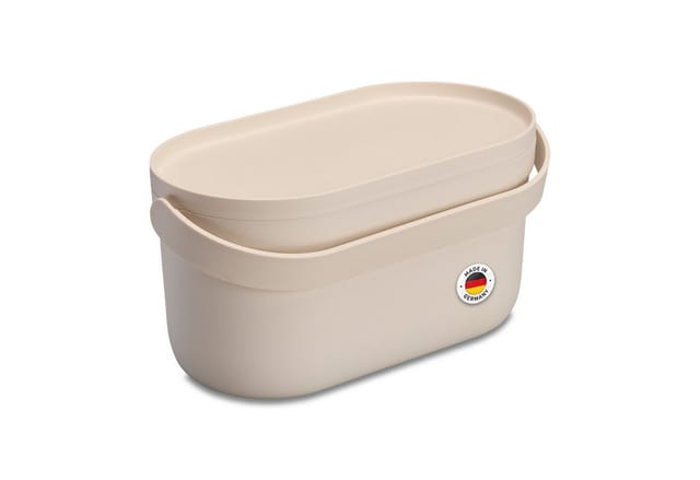 GARANTIA NOVA Biomülleimer 5 Liter sandbeige