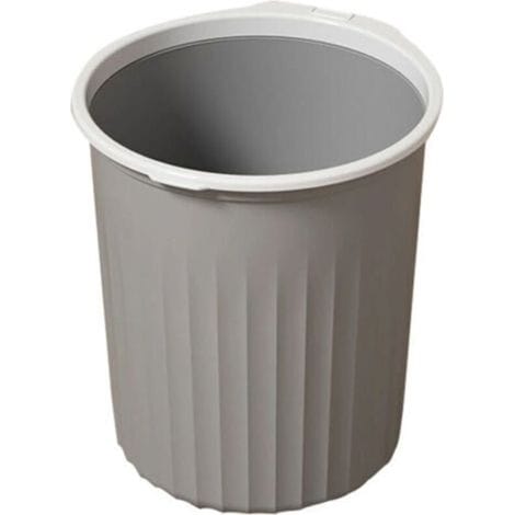 Runder Kunststoffeimer Mit Verschlussring, Geeignet Für Badezimmer, Küchen Und Schlafzimmer, Recycelbar, 5 Gallonen Fassungsvermögen.