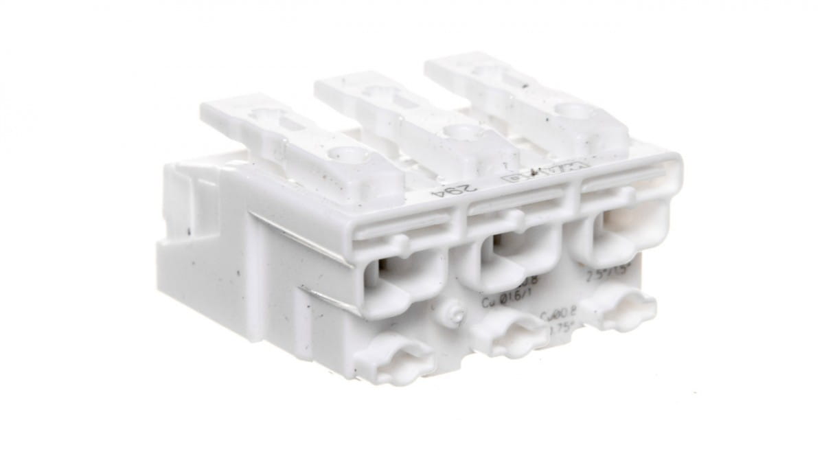 3-poliger Netzstecker Ohne Füße Ohne Pe-kontakt 294-4003 /25 Stück/