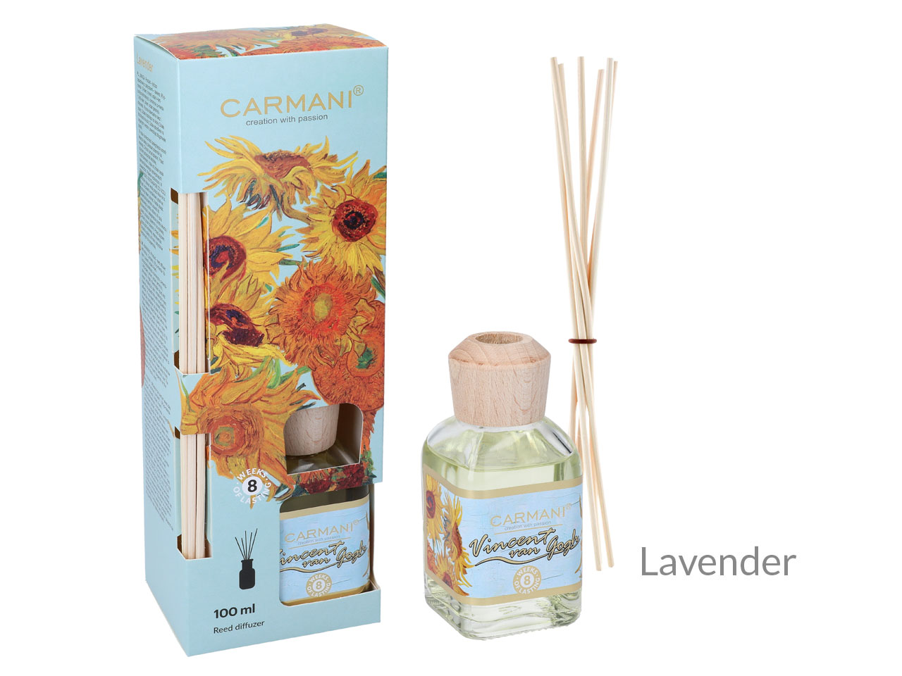 Van Gogh Sonnenblumen-lavendel-lufterfrischer