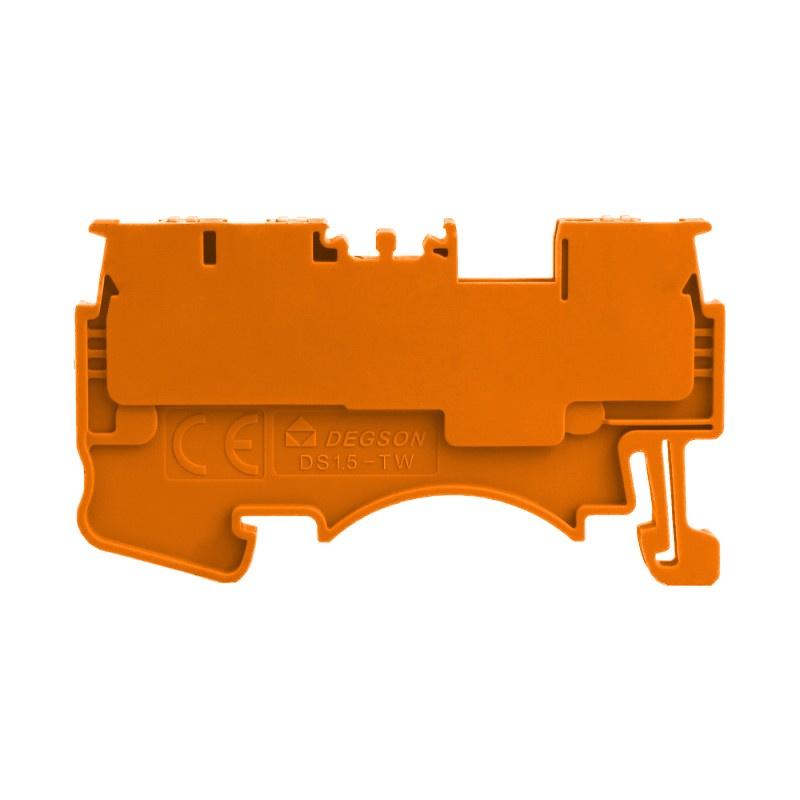 1,5 Mm² 1-poliger 3-adriger Sammelschienenverbinder, Push-in-anschluss, Orange