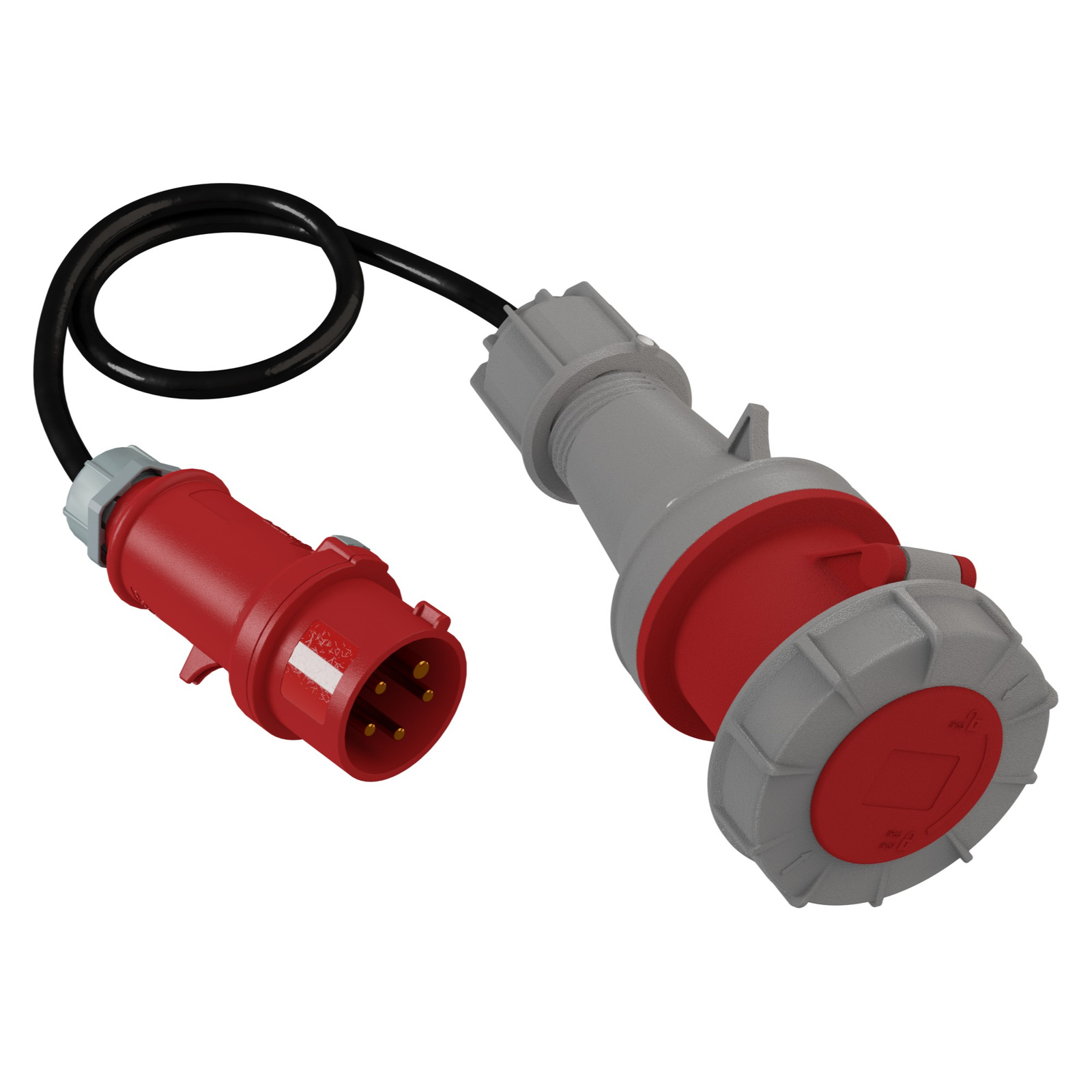 Netzteil 1m Cee-stecker 32a/5p Auf Steckdose 63a