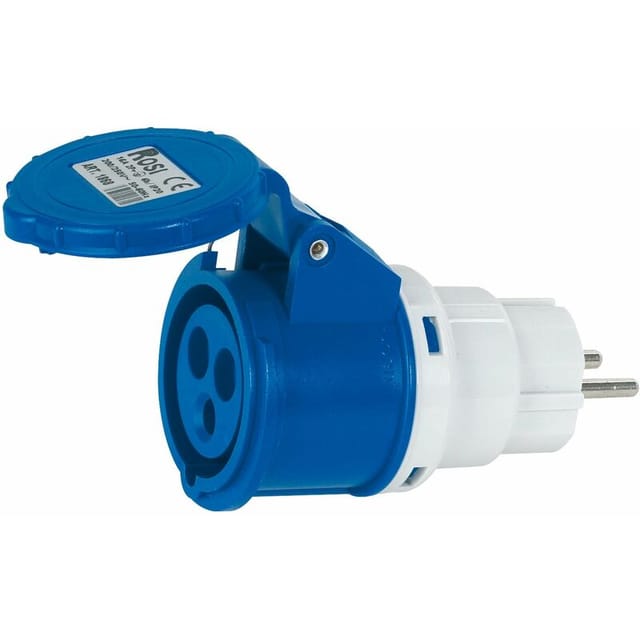 Industrieschuko -Sockeladapter