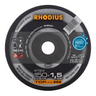 XT24, 25 Stück, 150 x 1,5 mm, Trennscheibe - Rhodius