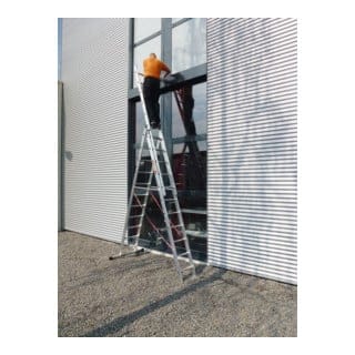 Euroline 207 Mehrzweckleiter 3x9 Sprossen