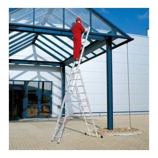 Euroline Premium 307 Mehrzweckleiter 3x13 Sprossen