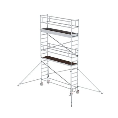 Günzburger Steigtechnik Rollgerüst 0,75 x 3 m mit Ausleger Plattformhöhe 4,35 m - 156446