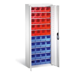 C+P Magazinschrank Serie 13, H1690xB700xT300mm, 7035/7035