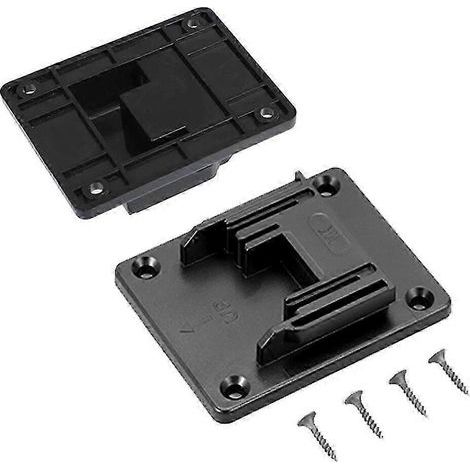 6packs Tool Holder Dock Mount Storage Rack For Makita/bosch 18v Fixing Devices Tool Holder Machine Storage Bracket Stand Slots