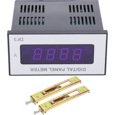 Berm Digital Panel Meter 3 1/2 Digits Voltmètre Ampèremètre Dc20v 220v Instrument De Mesure Tension Courant