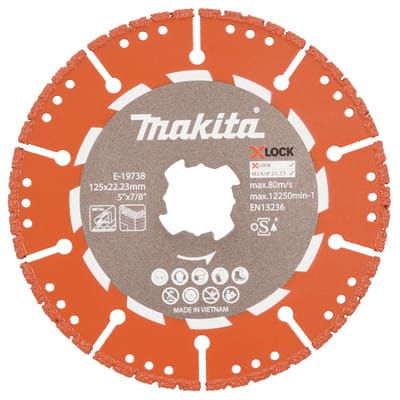 Diamanttrennscheibe x-lock Rescue 125mm - Makita