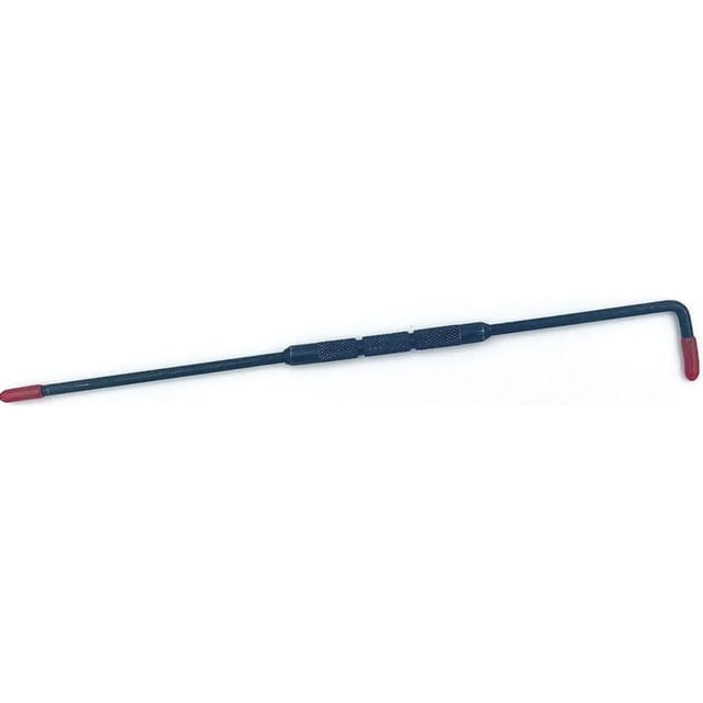 Anreißnadel für Metall ø 4 mm - Reißnadel mit 2 Sitzen, gebogen + gerade, Chrom-Vanadium-Stahl, 250mm