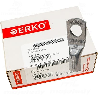 KCS CU Rohr-Ösenklemme 16 mm M8 50 Stück ERKO