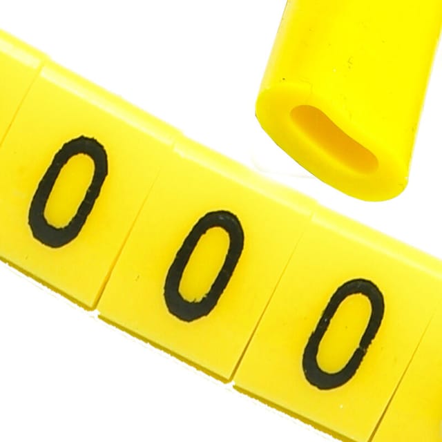 Kabelmarkierer OZ-0 0 gelb 100 Stk
