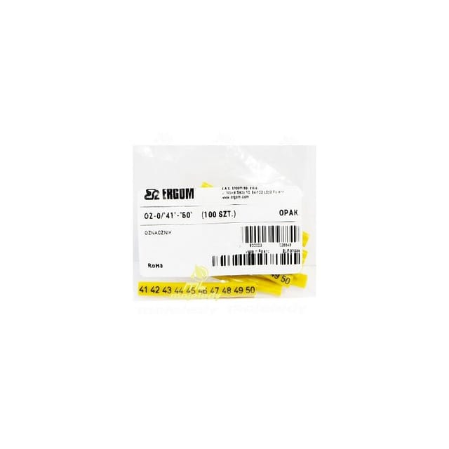Kabelmarkierer OZ-0 41-50 gelb 100 Stk