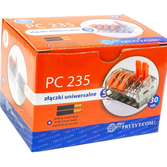 Samozac Verbinder 5x0,2-4mm Click PC 235 Tritite 30St