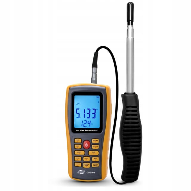 Anemometer Thermo Anemometer Windmessgerät Geschwindigkeitsmessung Mit Thermoelement K