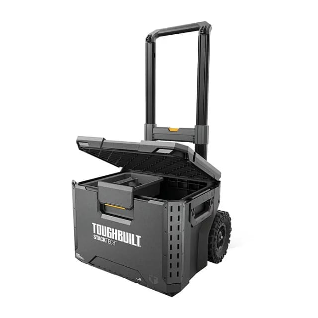 Toughbuilt - StackTech TB-B1-B-70R Werkzeugkiste mit Rollen IP65 111 x 56 x 50 cm