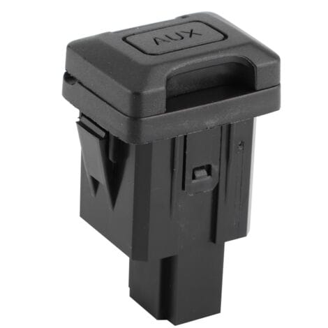 Audio-Klinkenadapter, ABS mit stabiler Leistung, AUX-Eingangsbuchse, für Zuhause und Auto
