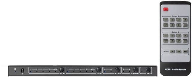 Hdmi Matrix 4x4 Edid Fonestar Fo-22m44c Fo-22m44c