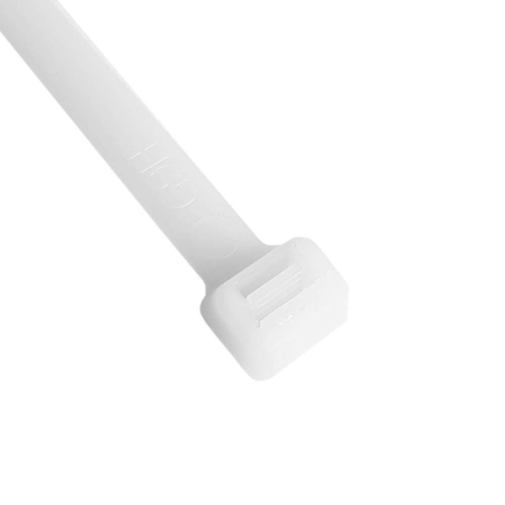Kabelbinderklemme 533 X 7,6 Mm, Weiß, Robust, 100 Stück