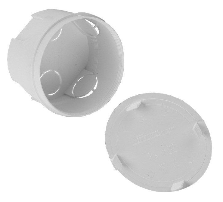 Unterputz-installationsdose Für Beton Ø 80mm Ziegel Elektrisch