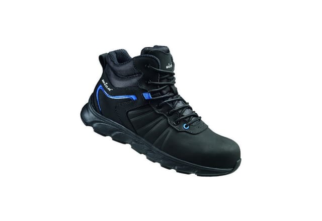 Wica - Sicherheitsstiefel Mathi Gr.44 schwarz/blau S3 src EN20345 Leder