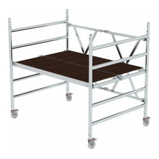 Günzburger Steigtechnik - Klappgerüst 1,35 x 1,8 m Plattformhöhe 0,99 m - 115401