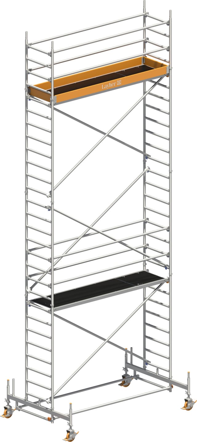 Layher Rollgerüst Uni Standard 8,35m AH (DIN EN 1004:2004)
