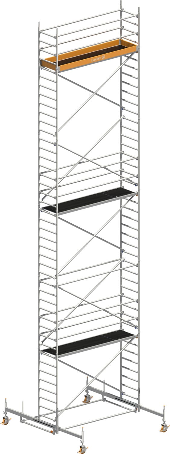 Layher Rollgerüst Uni Standard 12,38m AH (DIN EN 1004:2004)