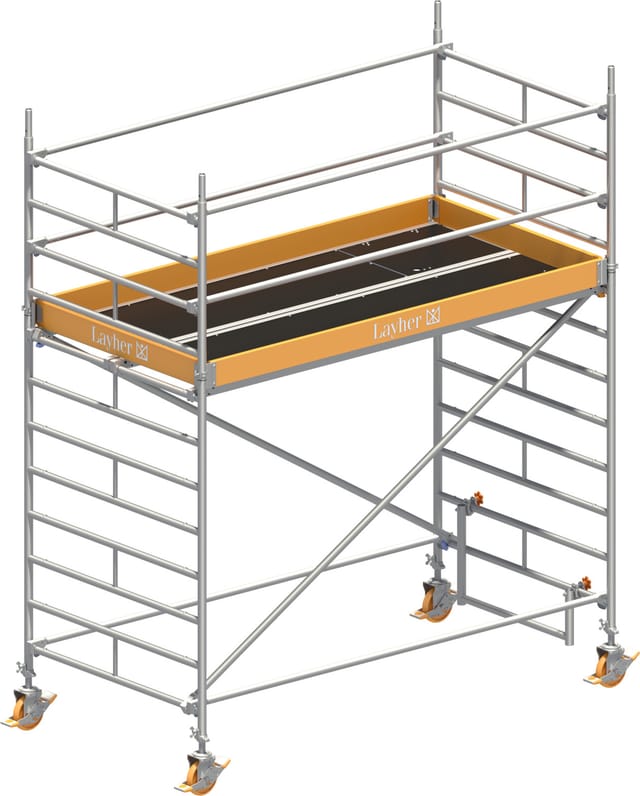 Layher Rollgerüst Uni Breit 4,20m AH