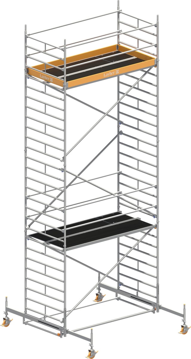 Layher Rollgerüst Uni Breit 8,38m AH