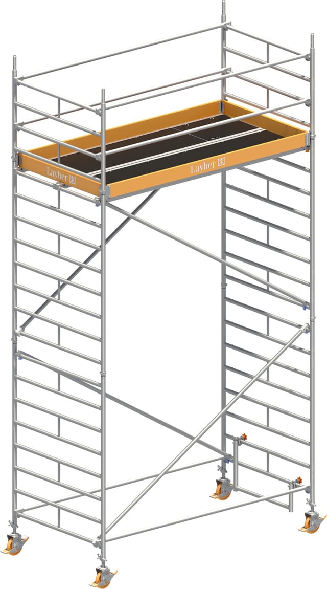 Layher Rollgerüst Uni Breit 6,20m AH