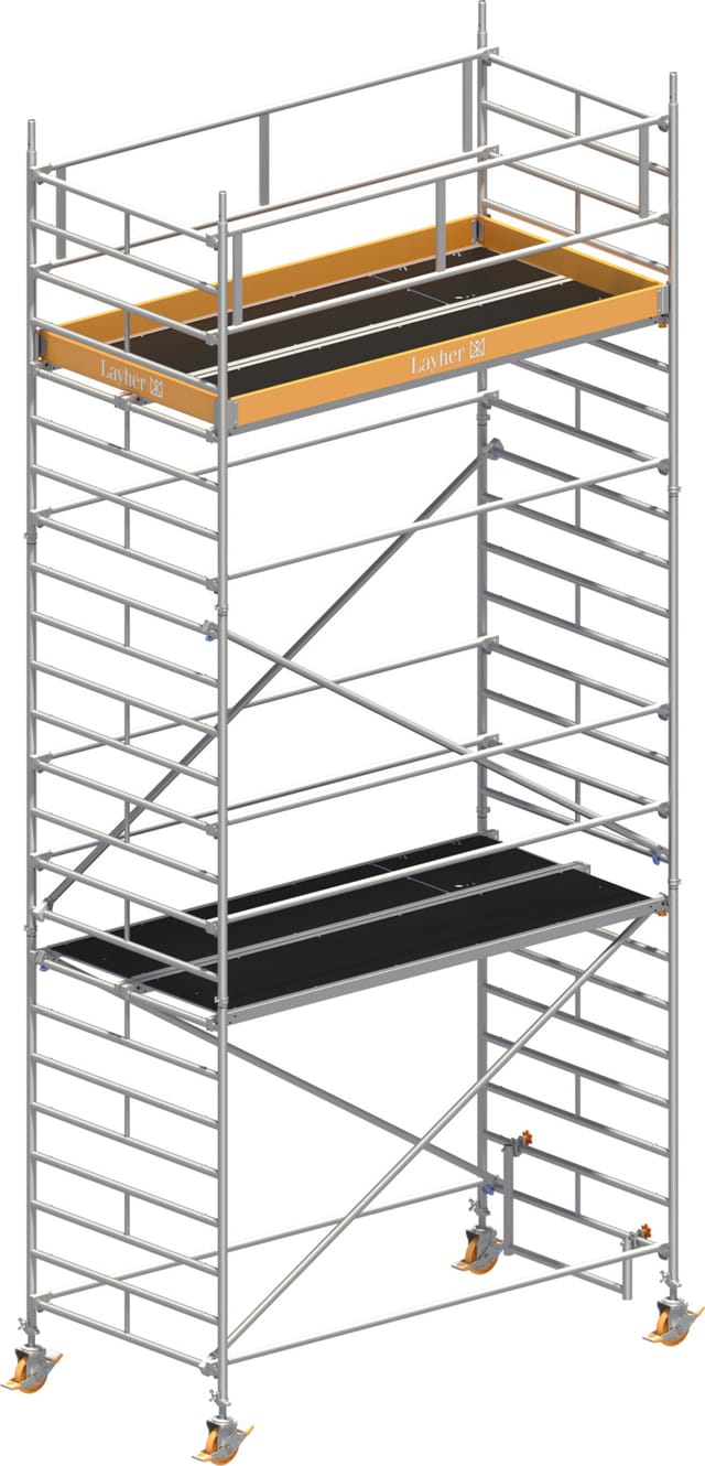 Layher Rollgerüst Uni Breit 7,20m AH