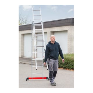 Euroline Premium 30778 Mehrzweckleiter 3-teilig 3x14 Sprossen