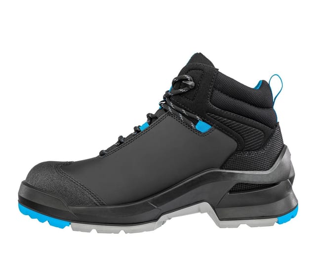 Sicherheitsstiefel TARAVAL Mid Größe 43 W. 11 schwarz-blau S3L EN ISO 20345:2039 Mikrofaser