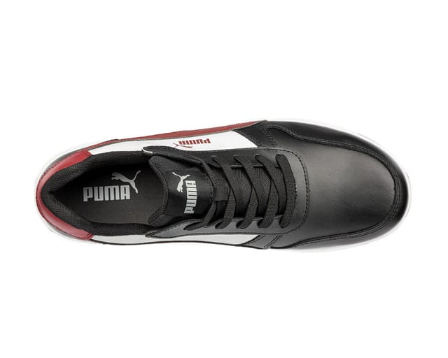 Puma - Frontcourt blk/wht/red Low S3L esd fo hro sr Sicherheitsschuhe - 40 eu