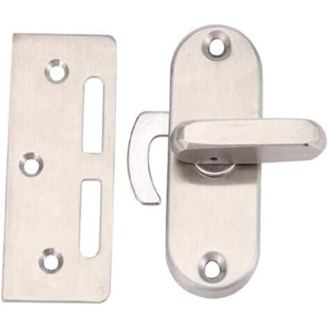 Stainless Steel Latch Buckle Flip Steel Sliding Door Lock Latch Cam Lock Curved Door Buckle