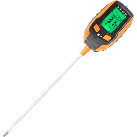 Tester De Sol 5-en-1 Tester De Détecteur Multifonctionnel Mydratage Température De Ph Soil / Soleil Ambiant Intensité