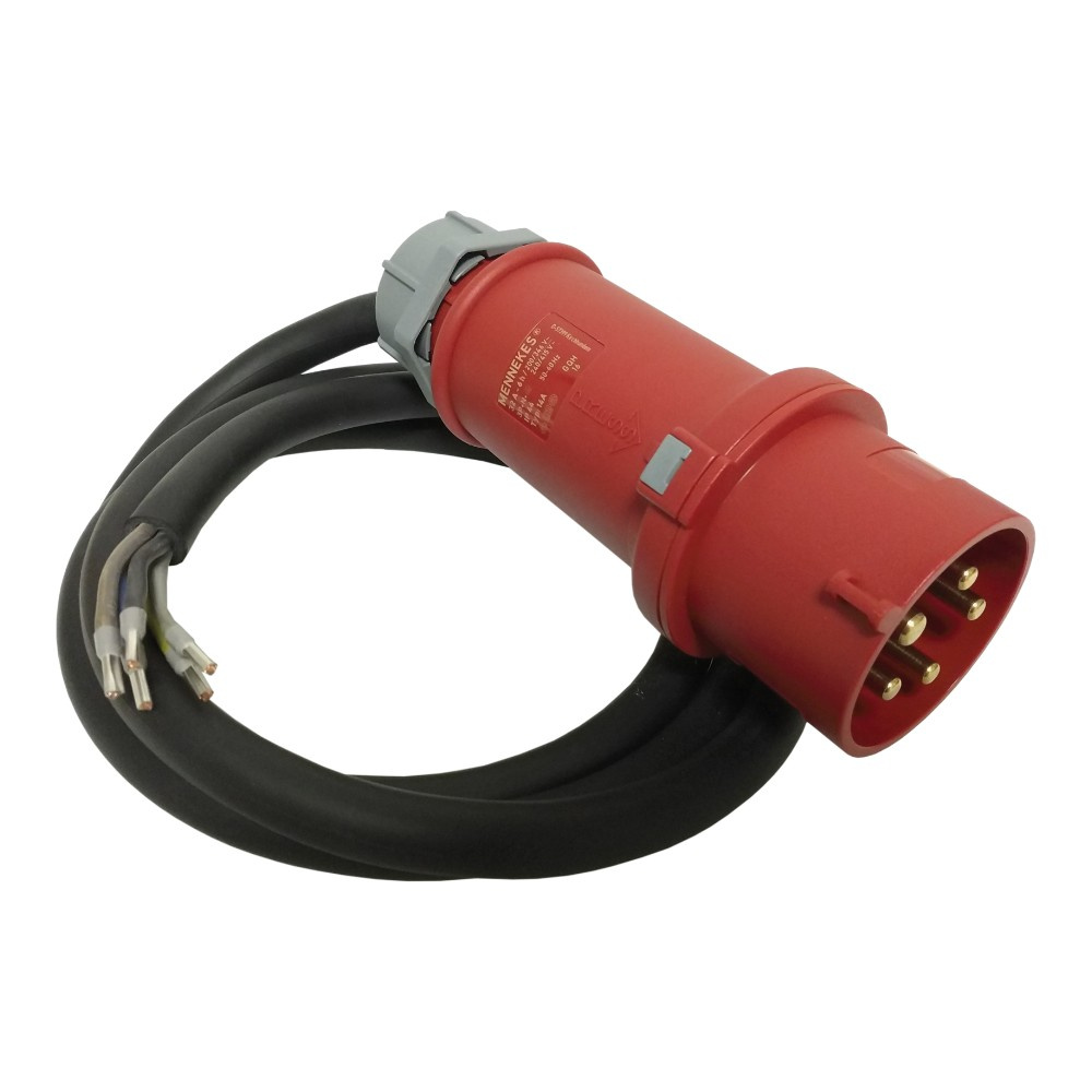 Anschlusskabel Mit Stecker, Netzwerkkabel 32a 5p 5x4mm2 2m