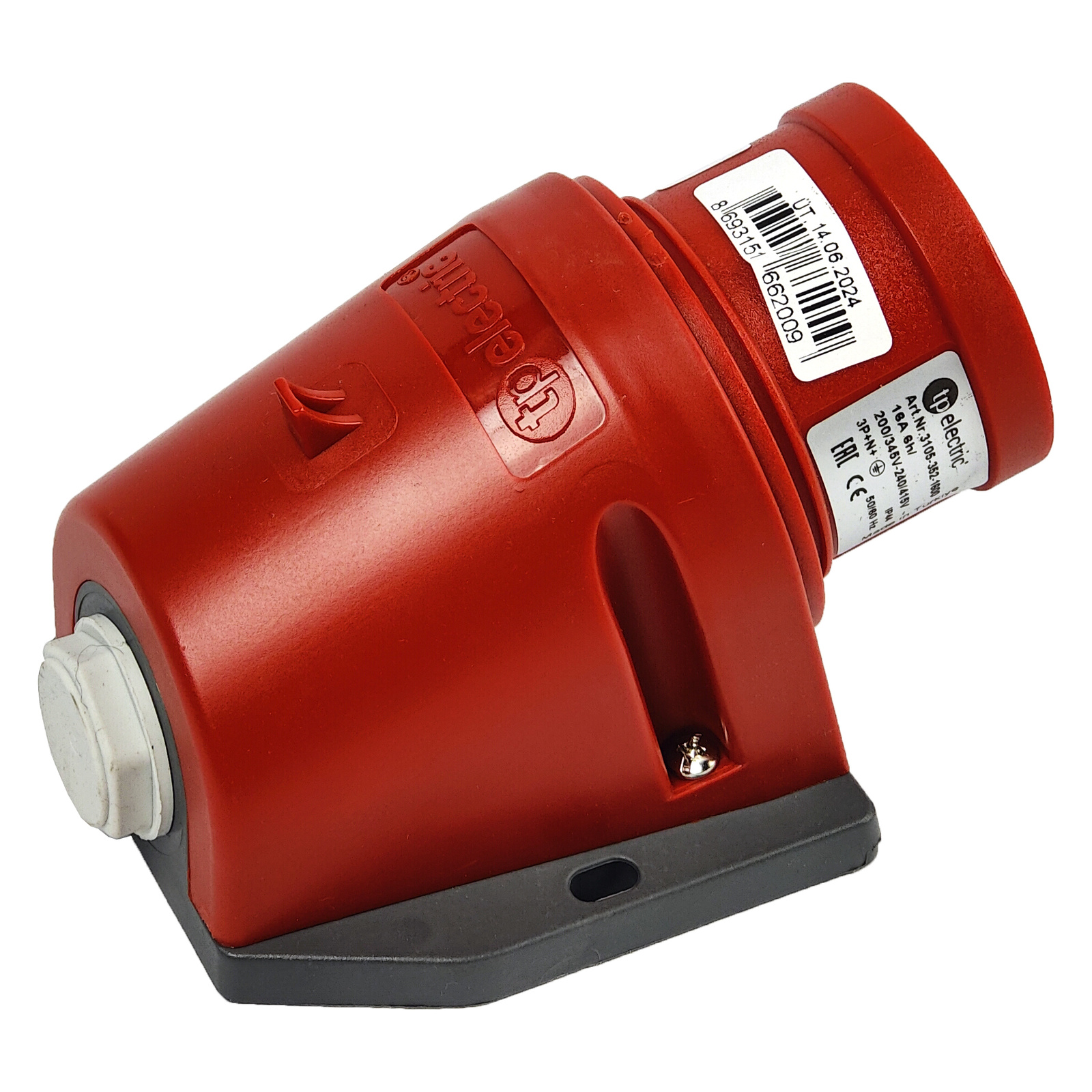 Aufputzstecker Faz Cee Crossover 5p 16a 400v Ip44 Stromversorgung