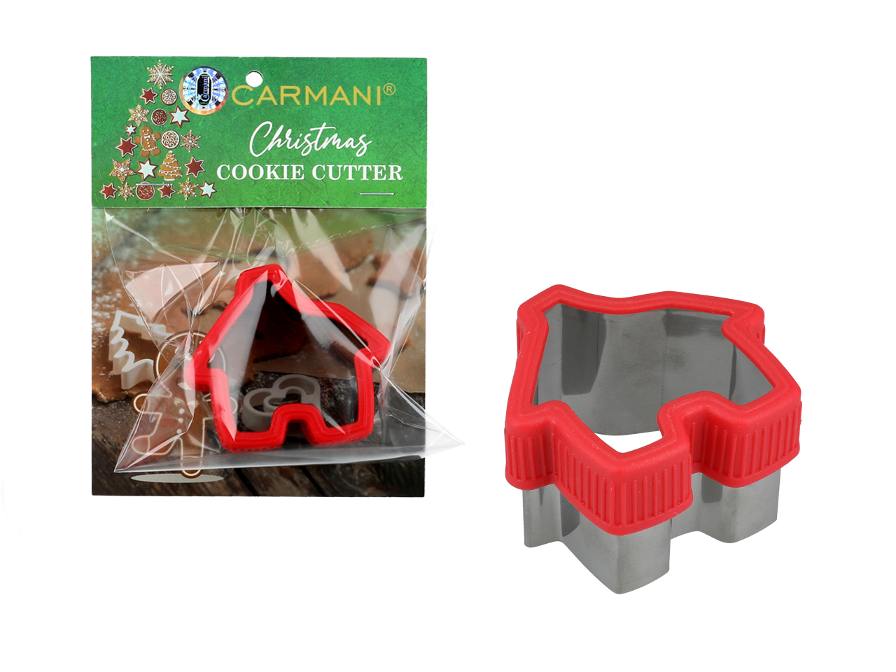 Lebkuchen-ausstechform, Weihnachtshaus, Metall, Küche