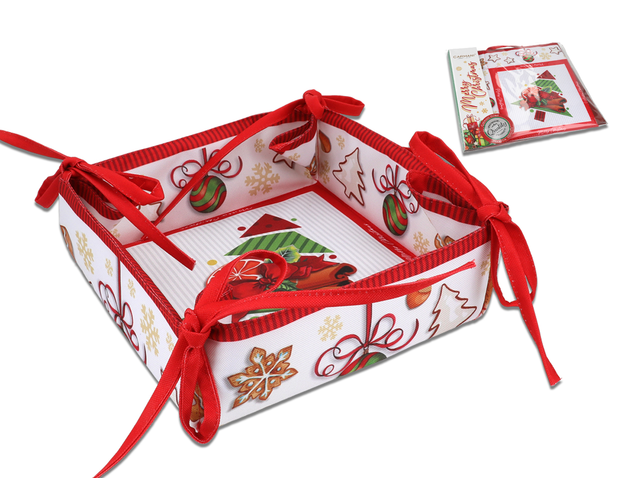 Brotkorb Weihnachtsbrot Kleine Carmani