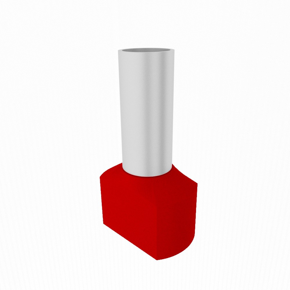 Isolierte Doppelkabel-steckverbinderhülse 2x10mm2 10 Stück