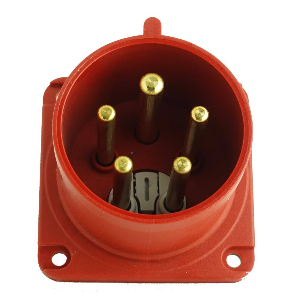 Phasenumrichterplatine, Stecker Gerade, 5p 32a 400v Ip44 Für Schalttafel