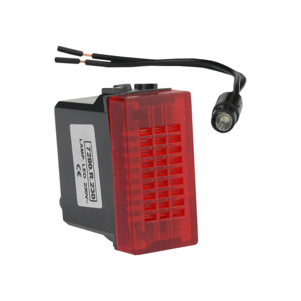 Modulare Rote Led-signallampe 230v-anzeige