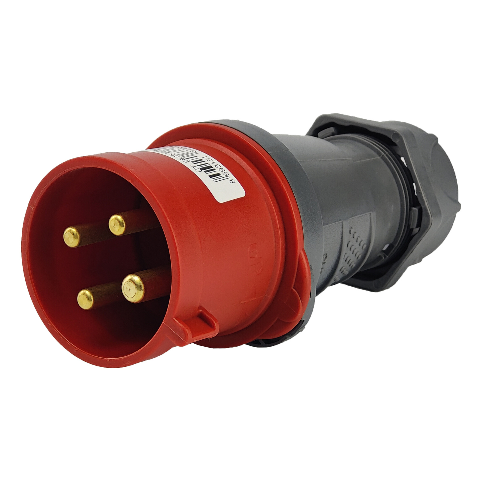Tragbarer Cee-netzstecker 4p 32a 400v Ip44 Industrietauglich
