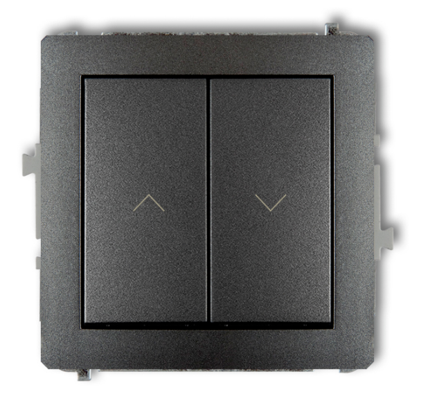 Deco Graphite Blindverbinder 11dwp-8
